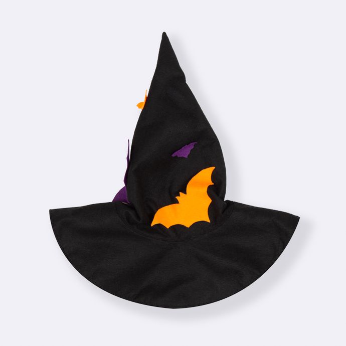 Chapéu do Feitiço Preto fantasia halloween infantil
