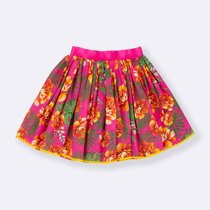 Saia Chita Vem Pro Arraiá pink