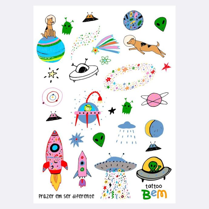 Tatuagem Infantil Temporária