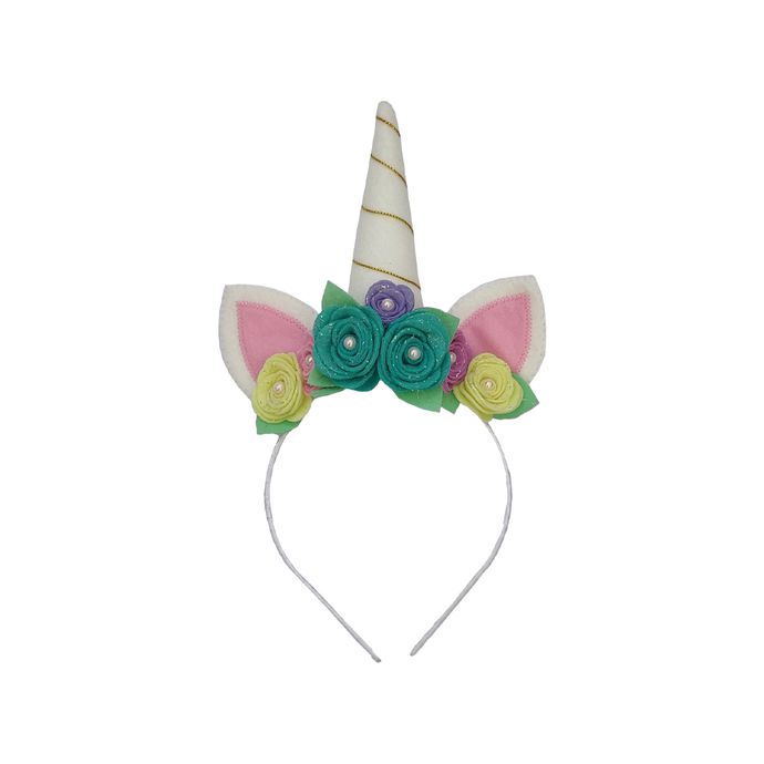 Fantasia Infantil Tiara Unicornio