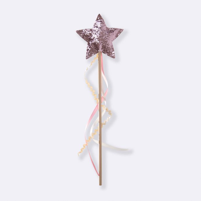 Varinha Mágica de Condão Estrela Rosa