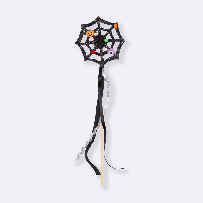 Varinha Mágica Teia Maluca fantasia infantil halloween
