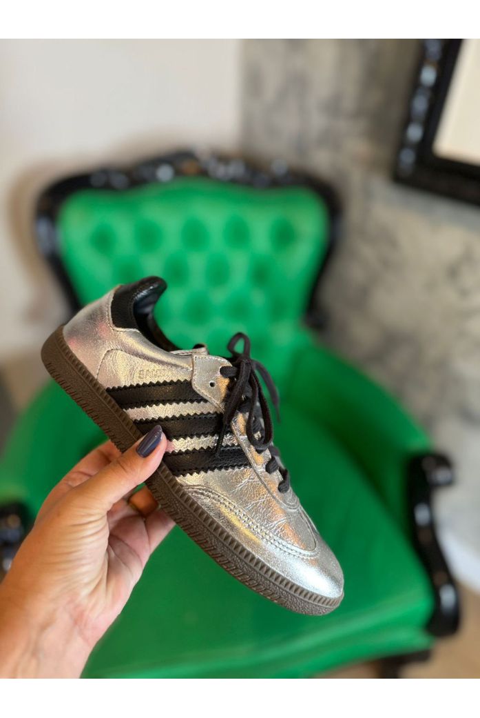 Samba OG Silver Metalic Black - DBoneca