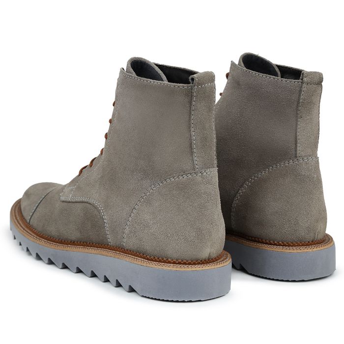 Coturno hot sale masculino cinza
