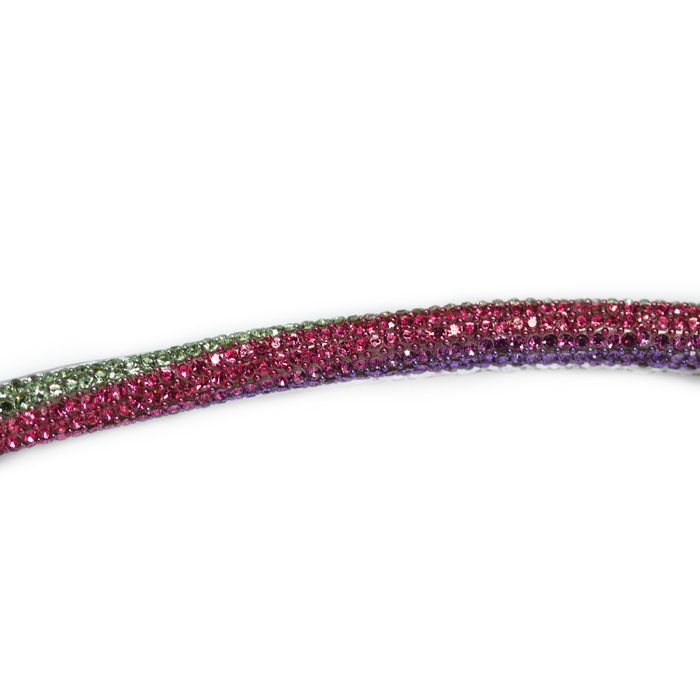 Cordão Infinity Holb - Violeta, Erenite e Rose - 2... - BM Strass