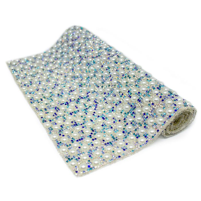 Mini Manta de Strass Shell 24x40cm - Multicolor Bl... - BM Strass