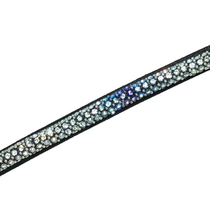 Tira Chata Aquarela 7mm | Safira, Cristal - 38988 - BM Strass