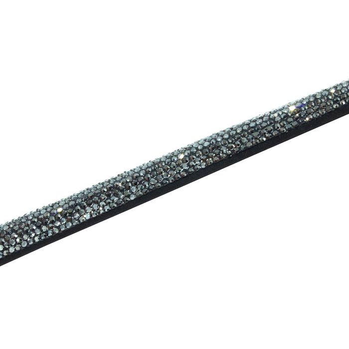 Tira Meia Cana Bee SS3,5 10mm |Hematite Grafite -... - BM Strass
