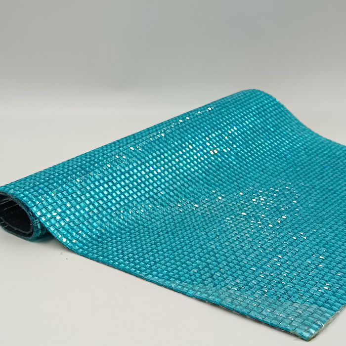  Mini Manta Espelhada 3x3 - Acquamarine - 28873 - BM Strass