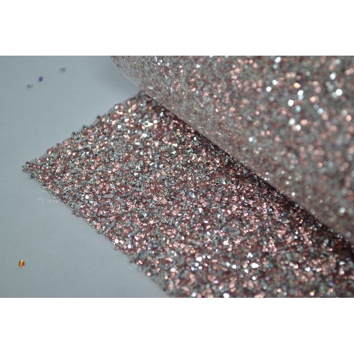 Manta De Strass Rivoli 23x40cm - Light Rose - 3803 - BM Strass