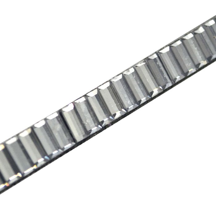 Tira de Strass Alice 7mm - Cristal - 39812 - BM Strass