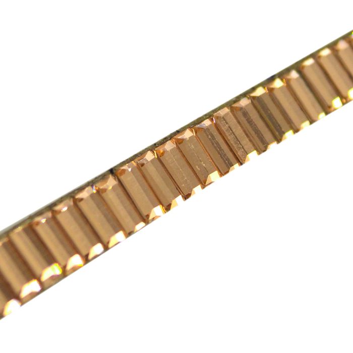 Tira de Strass Alice 7mm - LCT Areia - 39775 - BM Strass