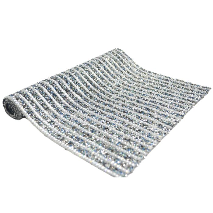 Mini Manta de Strass Celeste 40x24 cm - Blue - 457... - BM Strass