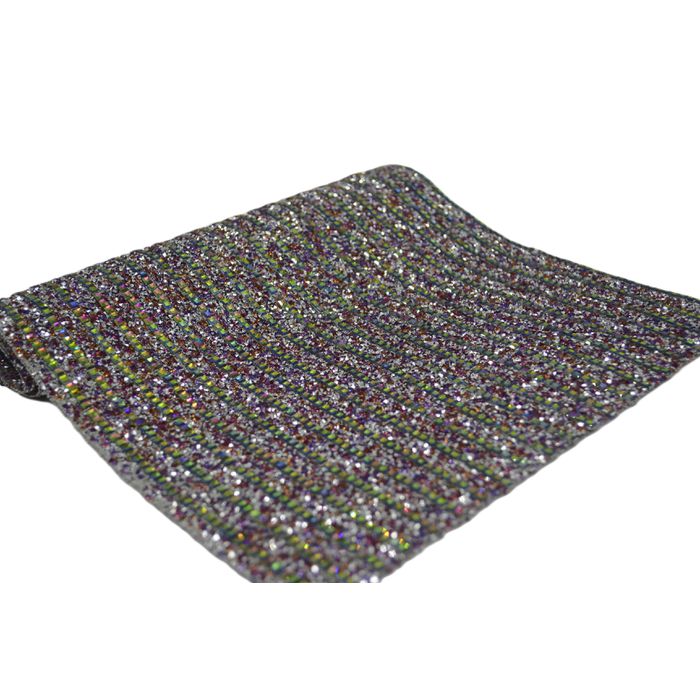 Mini Manta de Strass Celeste 40x24 cm - Multicolor... - BM Strass