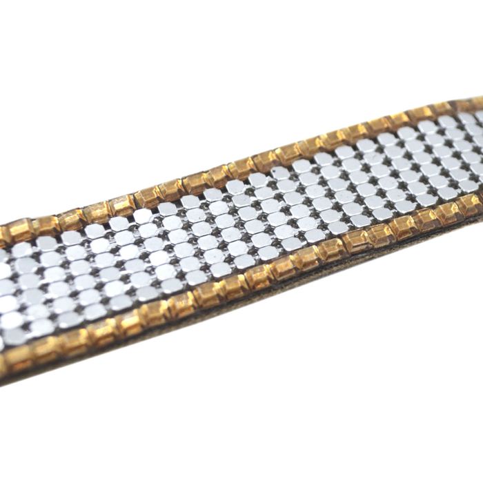 Tira Bia 1,40x25mm LCT/ Niquel - 46013 - BM Strass
