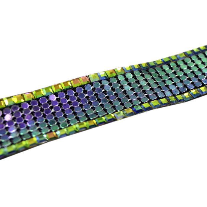 Tira Bia 1,40x25mm Holografíca Vitral - 46020 - BM Strass