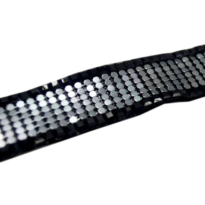 Tira Bia 1,40x25mm Grafite / Jet - 46024 - BM Strass