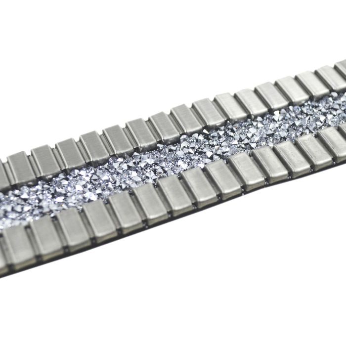 Tira Sophia 30mm Cristal - Preto - 46065 - BM Strass