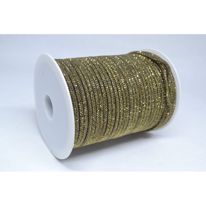 Cordão Infinity 360° |GOLD - 4 mm - 30518 - BM Strass