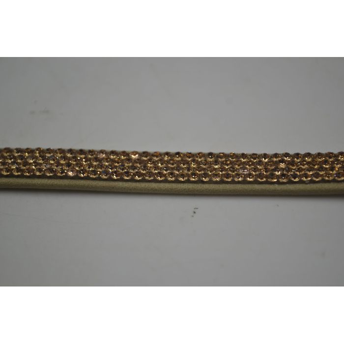 Tira Chata 10MM Aura Premium Light Peach/Champagne... - BM Strass