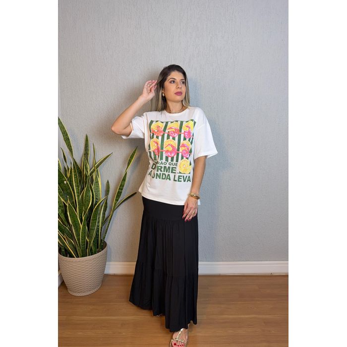 Max Tshirt Camarão - Bruna Algar Store