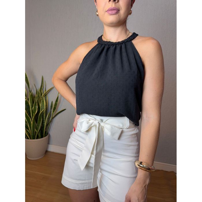 Blusa Bia Preto - Bruna Algar Store