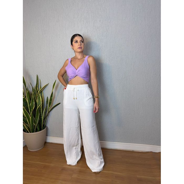 Calça Pantalona - Bruna Algar Store