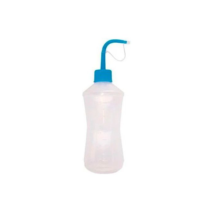 FRASCO ALMOTOLIA TRANSPARENTE 125ML COM BICO CURVADO