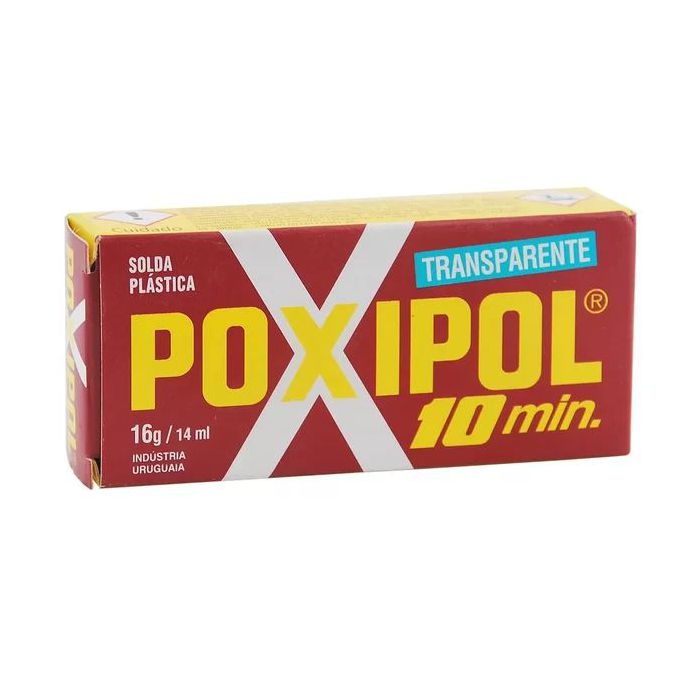 POXIPOL 10 MIN.16 G TRANSPARENTE 