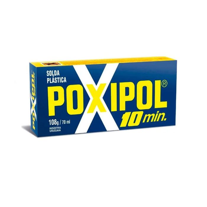 POXIPOL 10 MIN 21G CINZA 