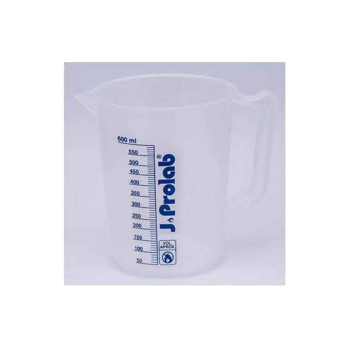 JARRA COM ESCALA 600 ML J.PROLAB 