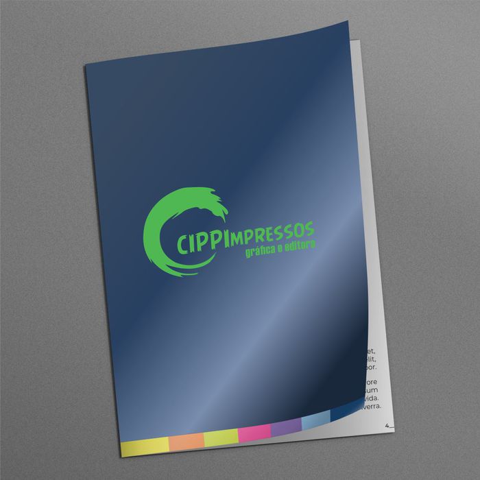 Folder com 2 Dobras - Cippi Impressos