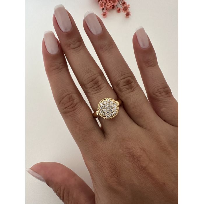 Anel Betina Em Ouro 18k - AN0024 - FURINI JOIAS 