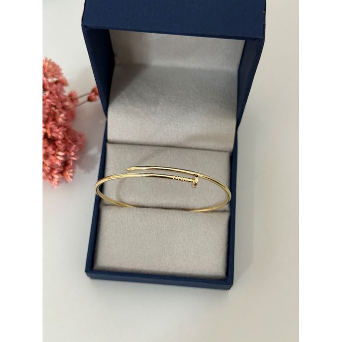 Bracelete Prego em Ouro 18k - BRC-001 - FURINI JOIAS 