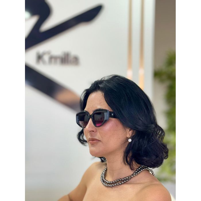 Óculos K´milla - Preto Cat-eye - kmillá