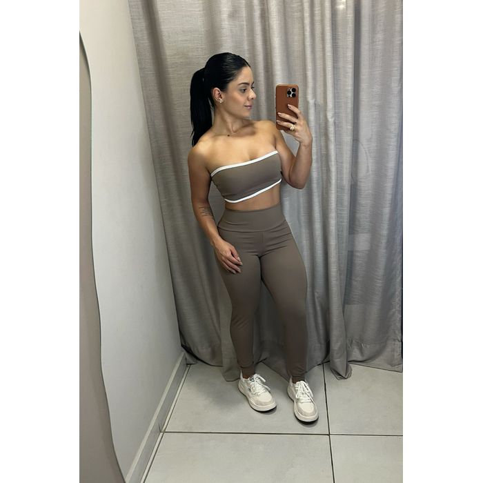 Conjunto Melina Cappuccino - Larissa Flausino