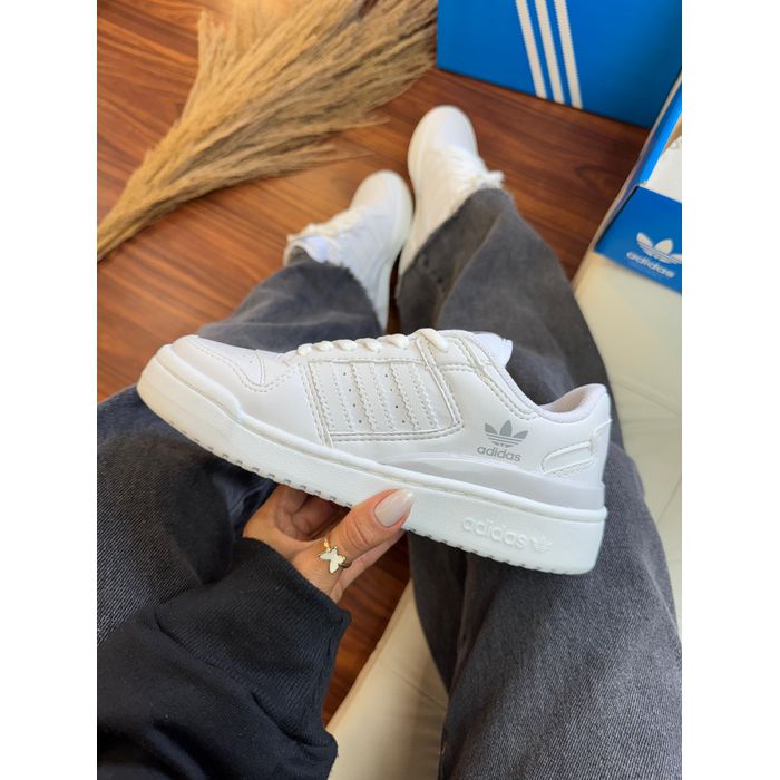 Tênis Adidas Forum Branco - Larissa Flausino