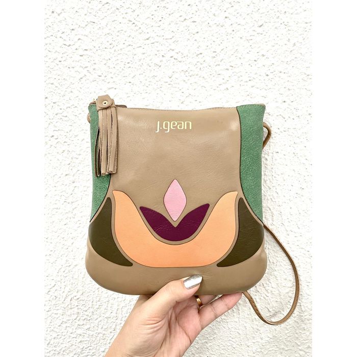 Bolsa de Mão Em Couro FLAMINGO J.Gean Copia
