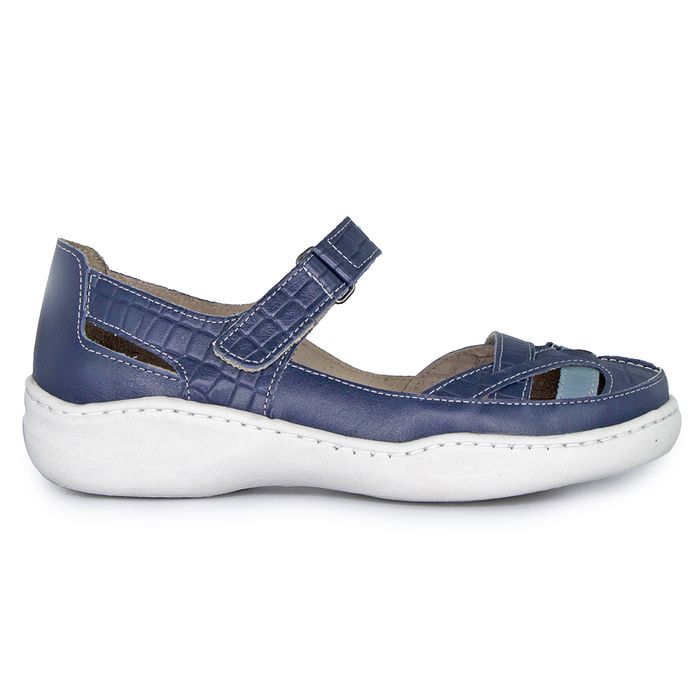 定番 cod. Navy cor Couro em Joy Sapatilha ET0005 J.Gean | ワンピース