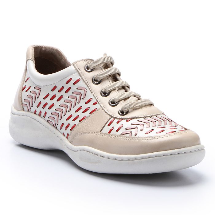 Tênis Joy em Couro cor Ice J.Gean 