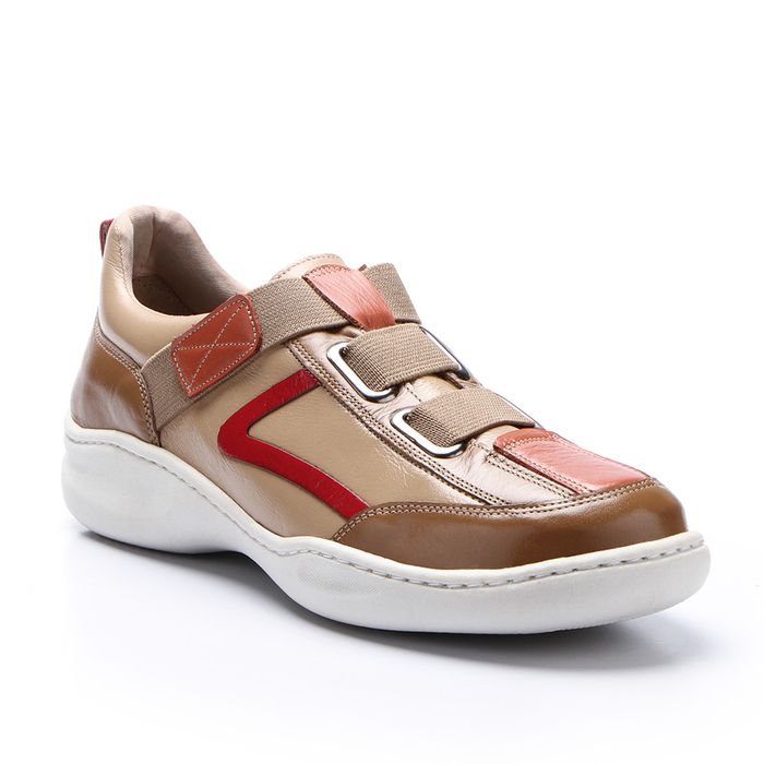 Tênis Joy Feminino em Couro cor sued J.Gean