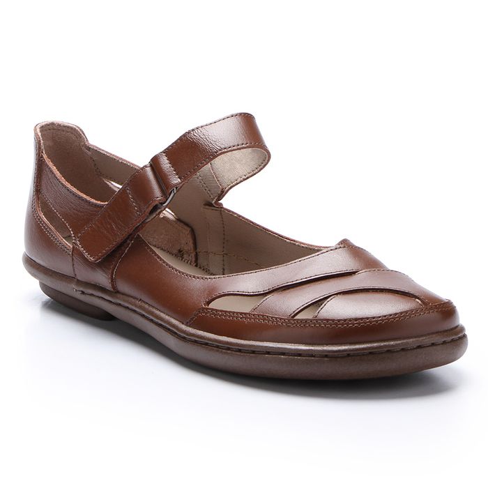 Sapatilha New Lock em Couro cor Mustang J.Gean 