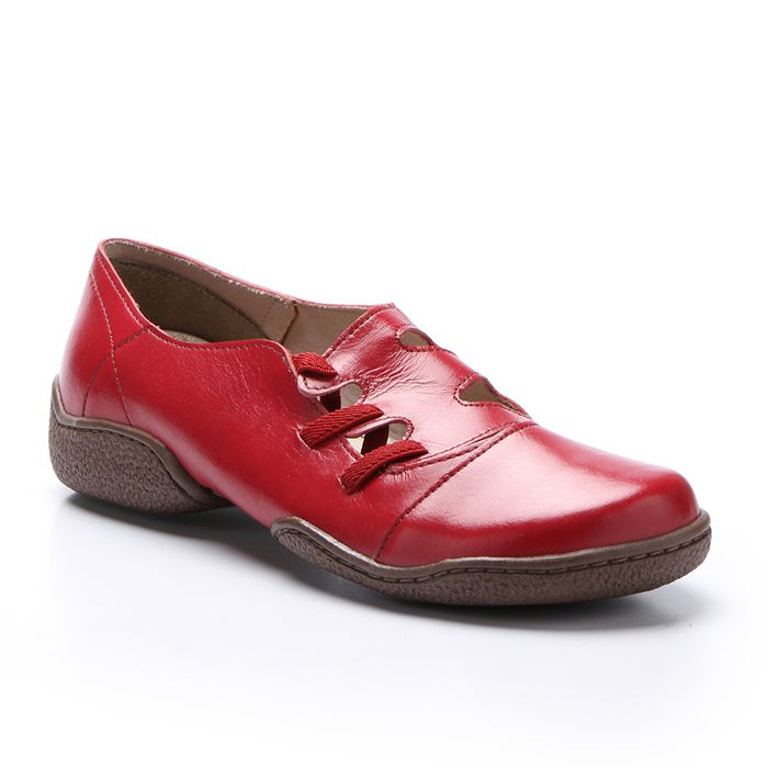 Sapatilha Vitore em Couro cor Carnet J.Gean 