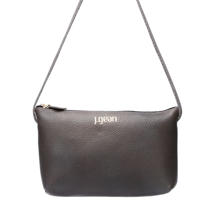Bolsa transversal ou Tiracolo Feminina de Couro Cor Cannon J.Gean 