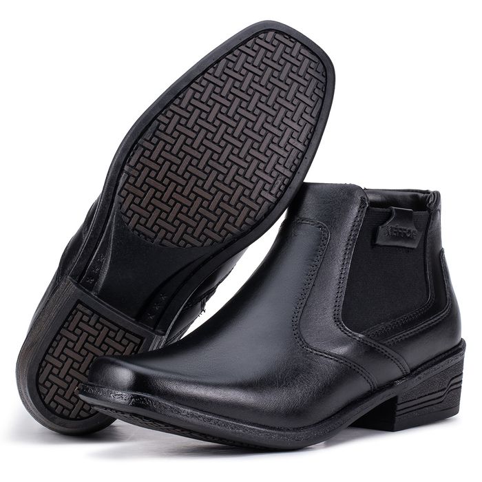 Bota Social Arizona Country Masculina Couro Legíti... - KÉFFOR Calçados