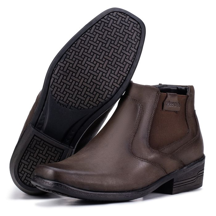 Bota Social Arizona Country Masculina Couro Legíti... - KÉFFOR Calçados