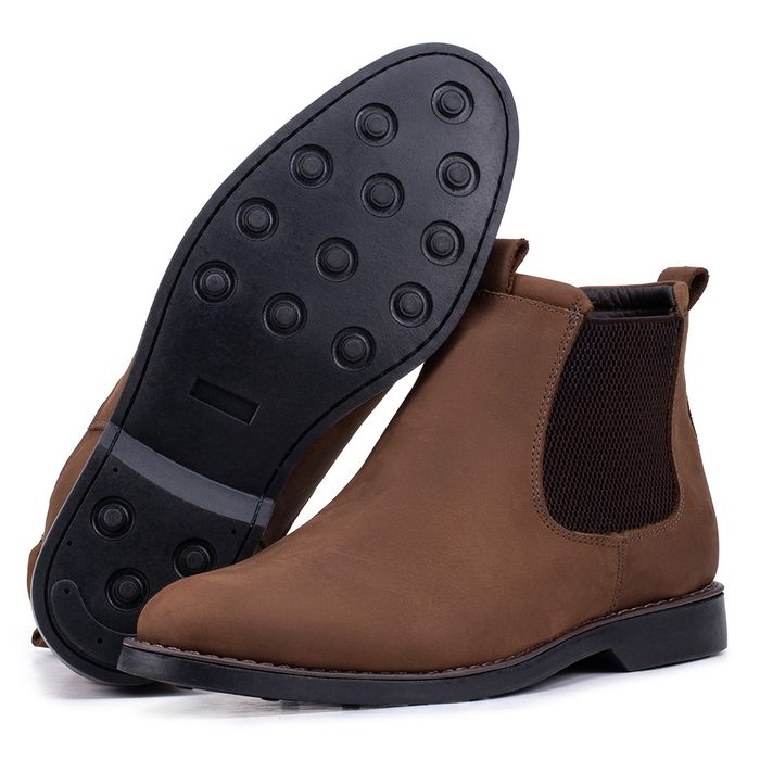 Bota Masculina Chelsea Kéffor Em Couro Legítimo Ma... - KÉFFOR Calçados