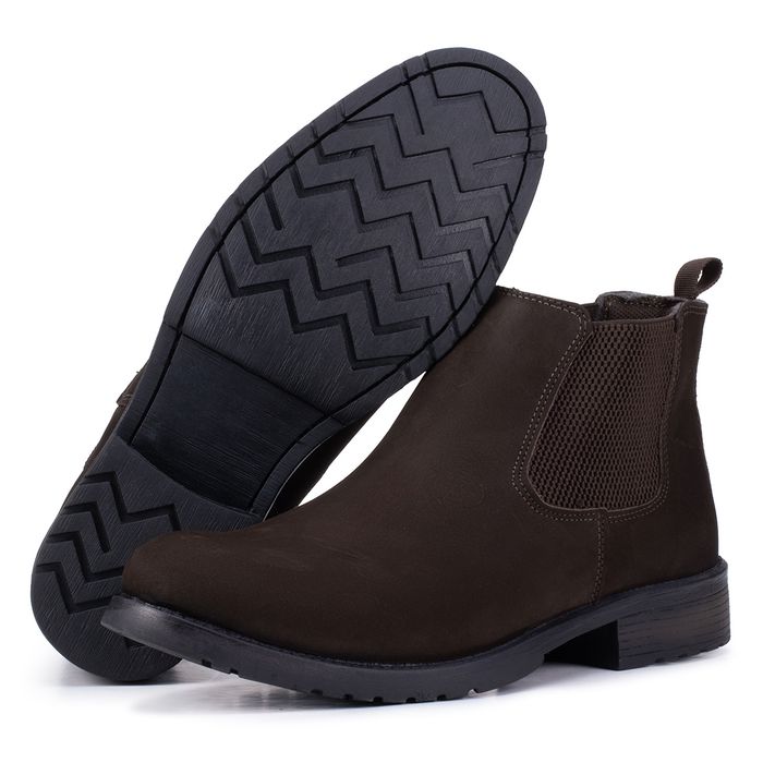 Coturno Masculino Kéffor Linha Ranger em Couro nob... - KÉFFOR Calçados