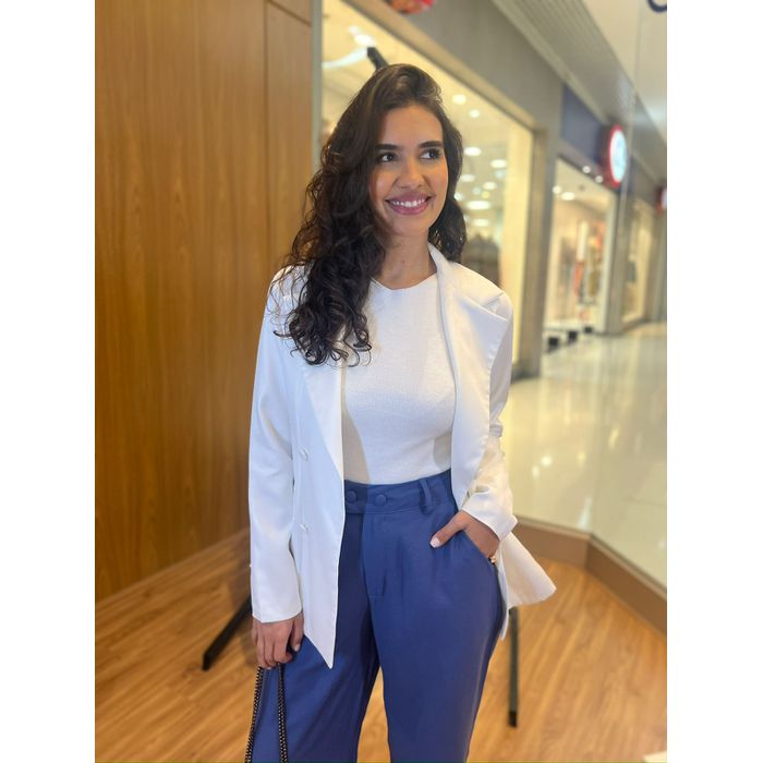 Blazer Max Branco - Carolina - LUCIOLA MAGNO
