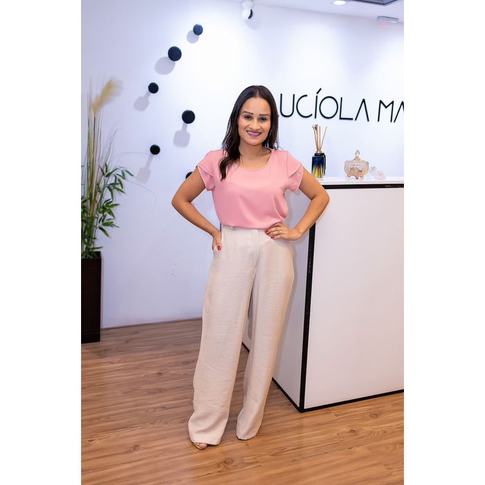Calça Flare Off - Kátia - LUCIOLA MAGNO